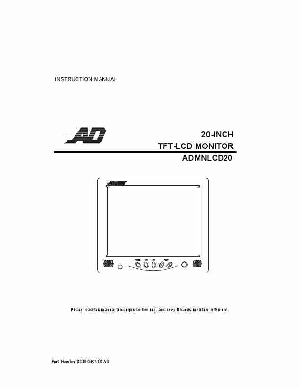 American Dynamics Flat Panel Television ADMNLCD20-page_pdf